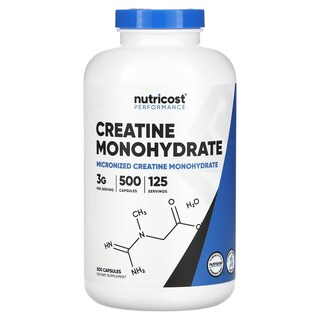 Foto 1 | Suplemento Nutricost Performance Creatina Monohidrato 500 Cápsulas - Venta Internacional.