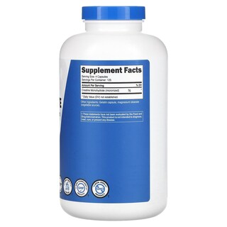 Foto 2 | Suplemento Nutricost Performance Creatina Monohidrato 500 Cápsulas - Venta Internacional.