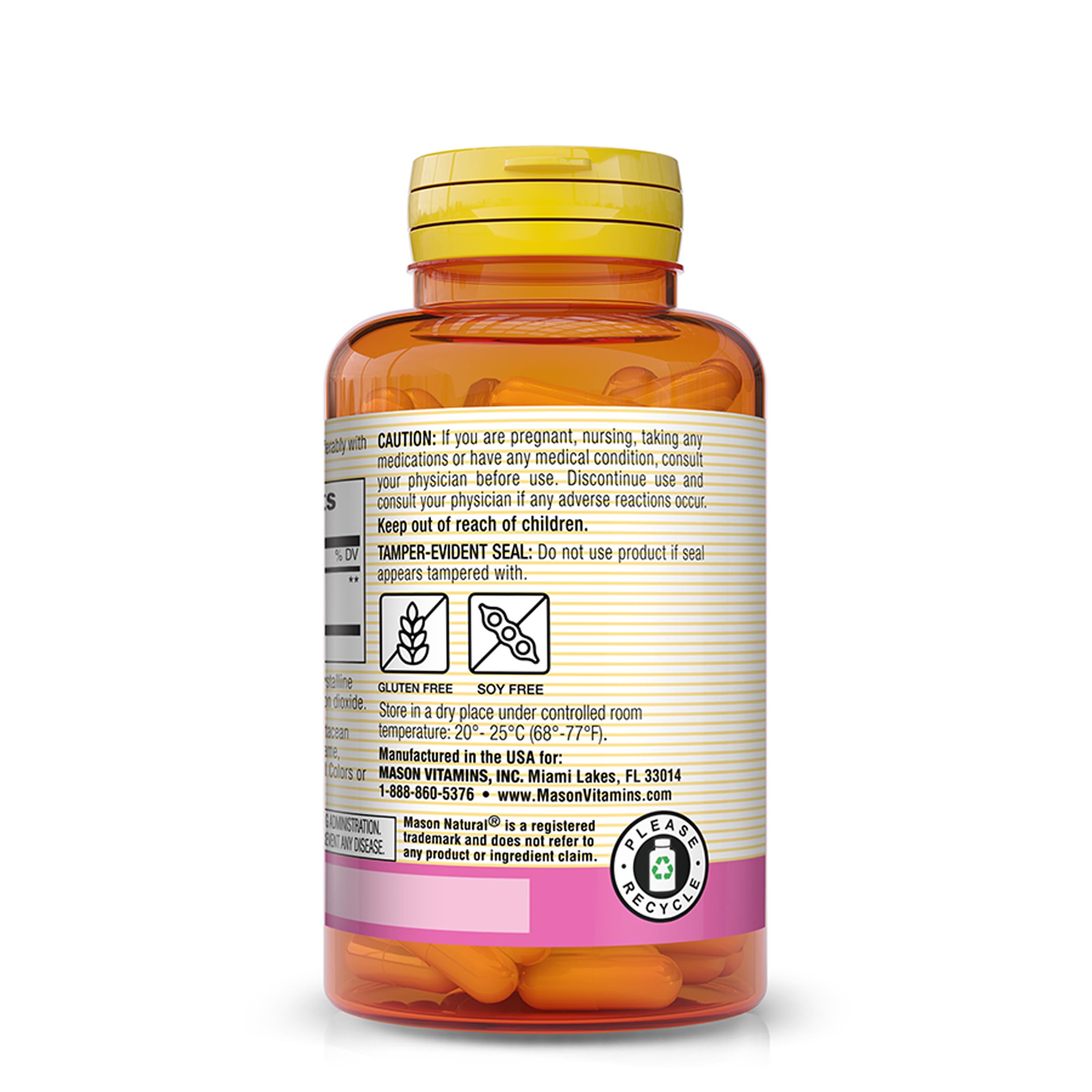 Foto 4 pulgar | Suplemento De Ácido Hialurónico Mason Natural 100 Mg 30 Cápsulas - Venta Internacional.