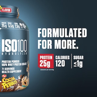 Foto 4 | Proteína De Suero En Polvo Dymatize Iso100 Cocoa Pebbles 71 Serv - Venta Internacional.
