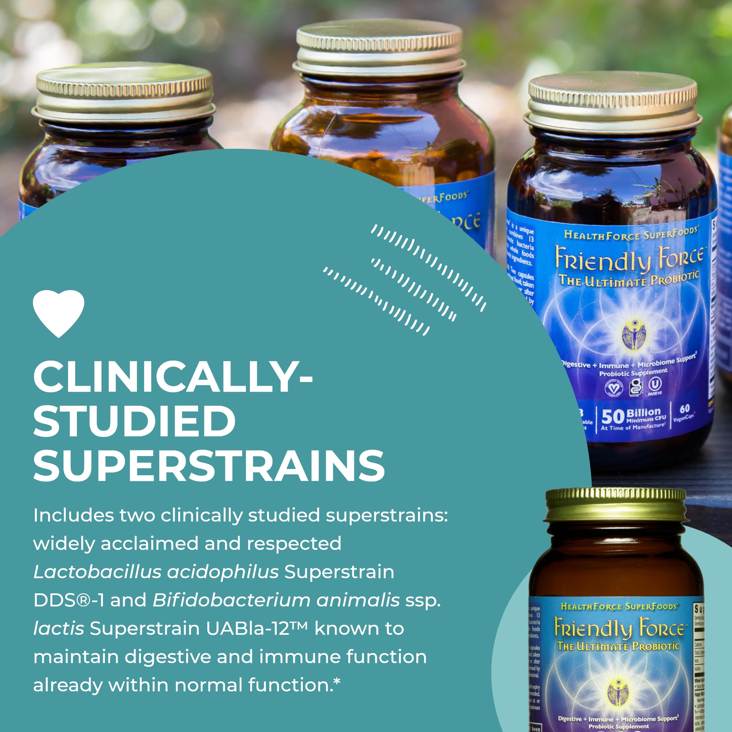 Foto 6 pulgar | Suplemento Healthforce Superfoods Friendly Force 60 Cápsulas - Venta Internacional.