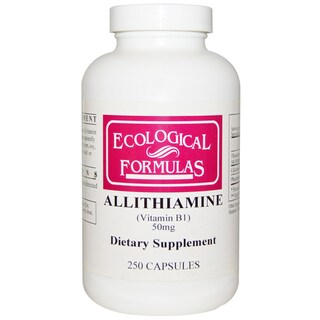 Foto 1 | Suplemento Ecological Formulas: Alitiamina, Vitamina B1, 50 Mg - Venta Internacional.