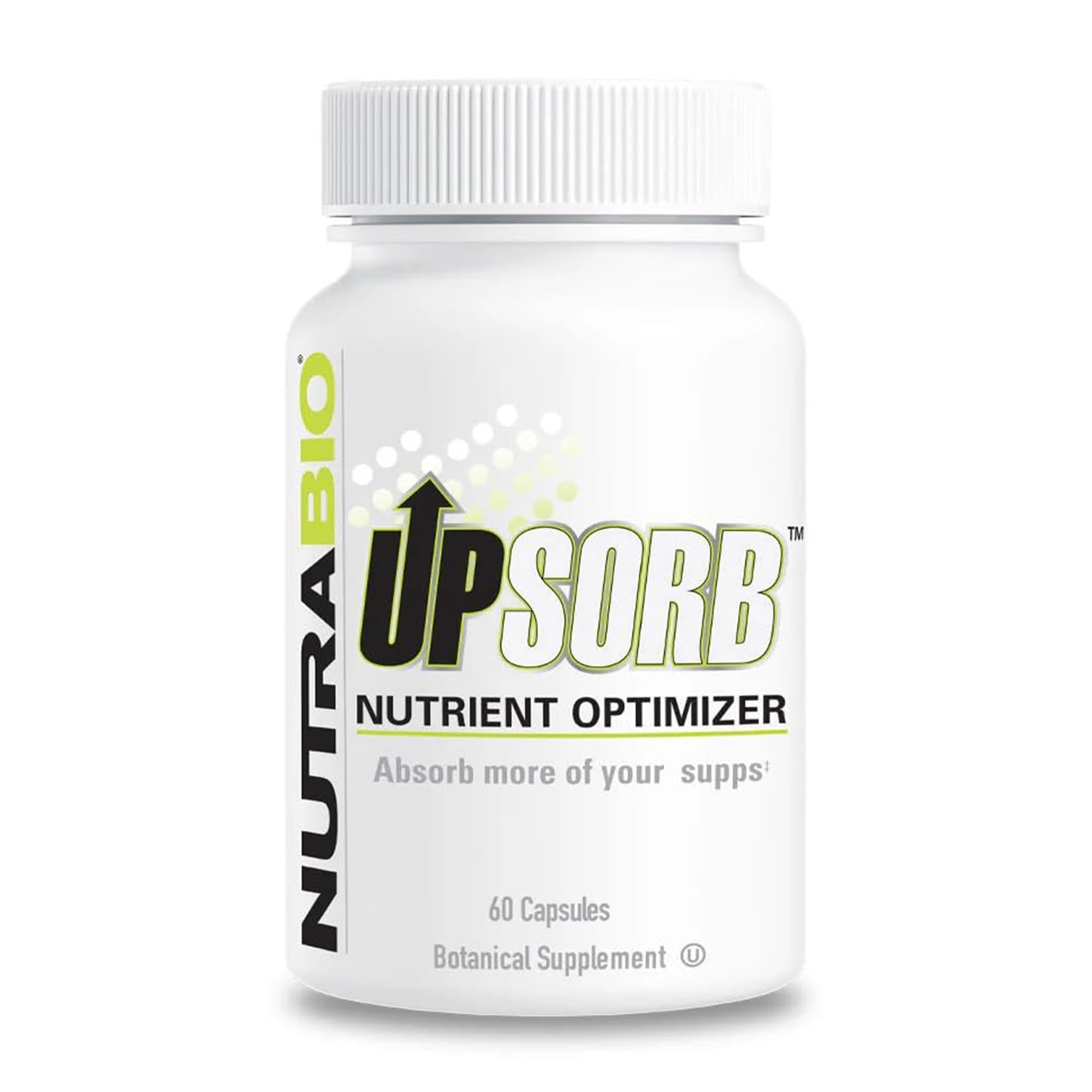 Foto 2 pulgar | Suplemento Nutrabio Upsorb Bioperine Nutrient Enhancer 60 Cápsulas - Venta Internacional