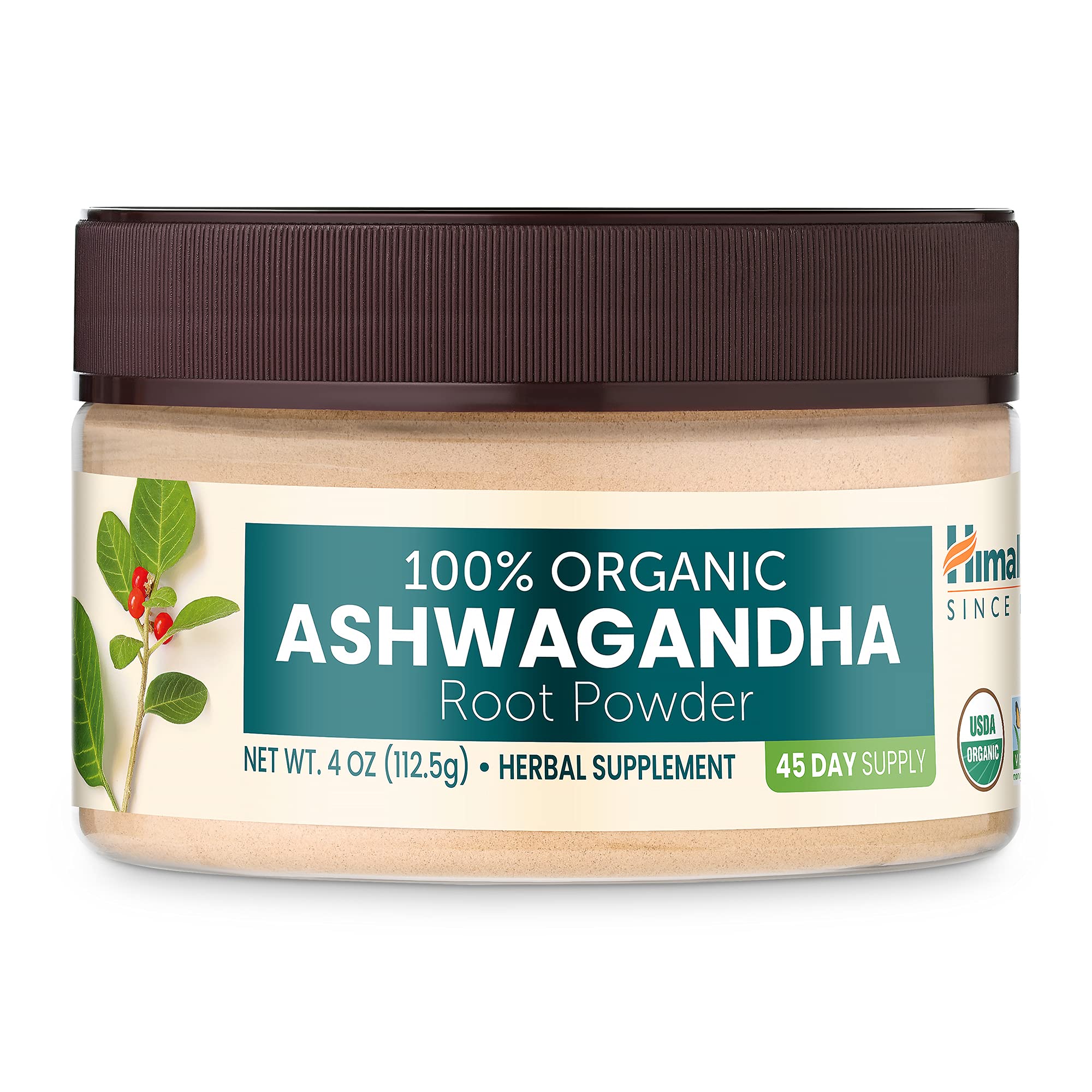 Foto 2 pulgar | Suplemento De Ashwagandha Orgánico Himalaya En Polvo 120 Ml - Venta Internacional.