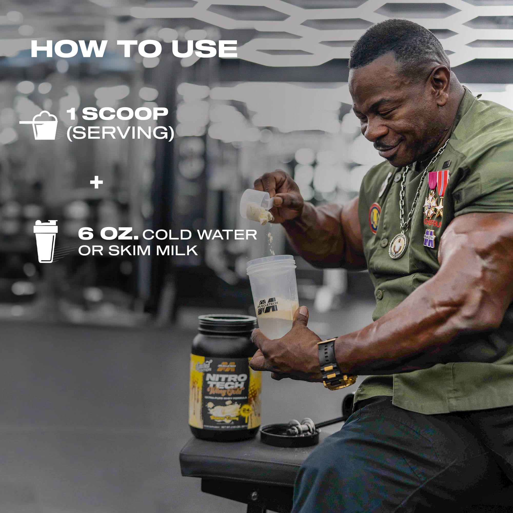Foto 5 pulgar | Proteína En Polvo Muscletech Nitro-tech Whey Banana 2,27 Kg - Venta Internacional.
