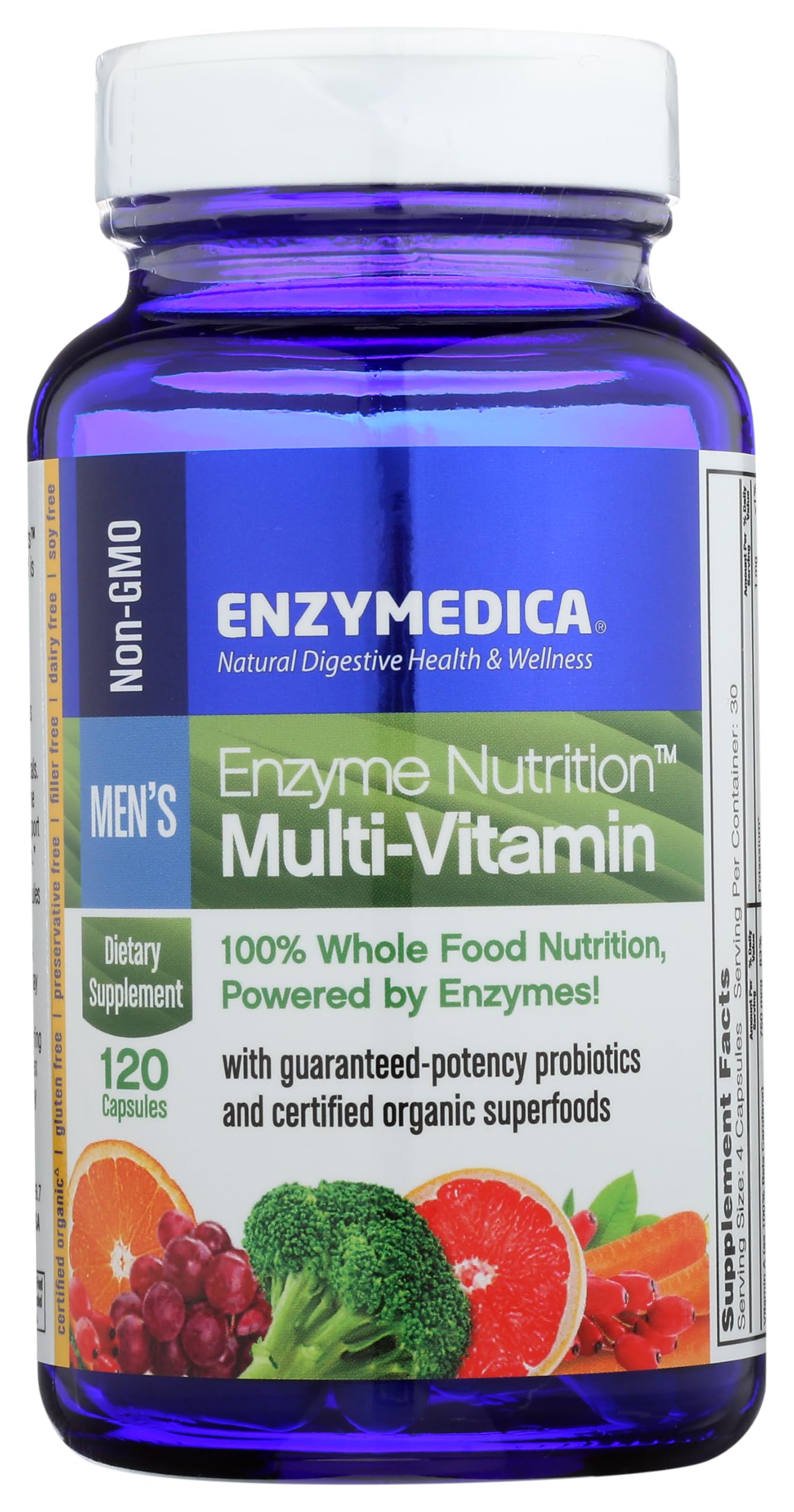 Foto 2 pulgar | Multivitamin Enzymedica Enzymedica Enzyme Nutrition Para Hombre 120 Cápsulas - Venta Internacional.