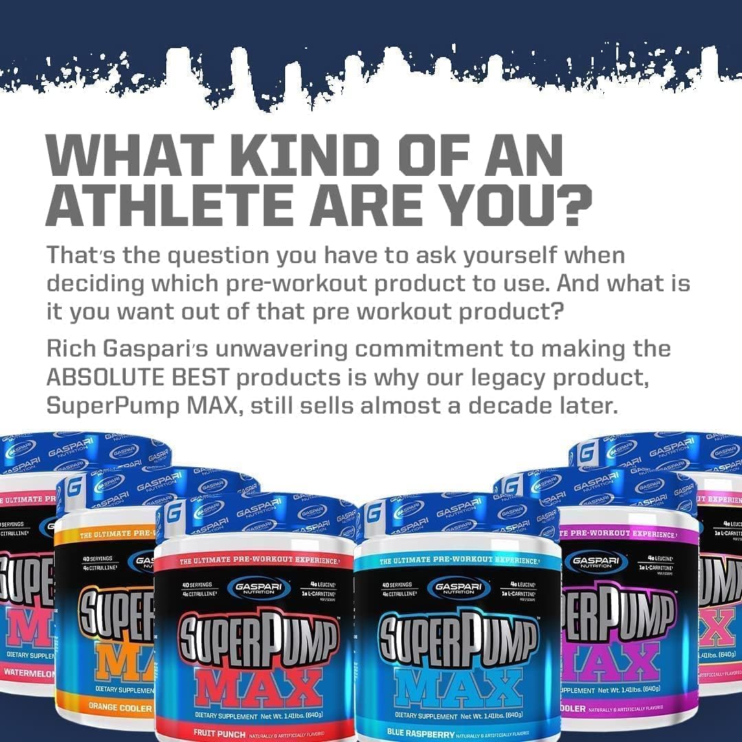 Foto 6 pulgar | Polvo Para Antes Del Entrenamiento Gaspari Nutrition Superpump Max 40 Serv - Venta Internacional.