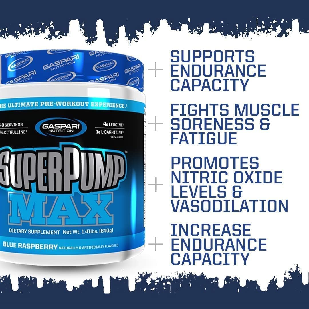 Foto 7 pulgar | Polvo Para Antes Del Entrenamiento Gaspari Nutrition Superpump Max 40 Serv - Venta Internacional.