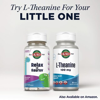 Foto 7 | Suplemento Kal L-teanina 100 Mg 30 Comprimidos - Venta Internacional