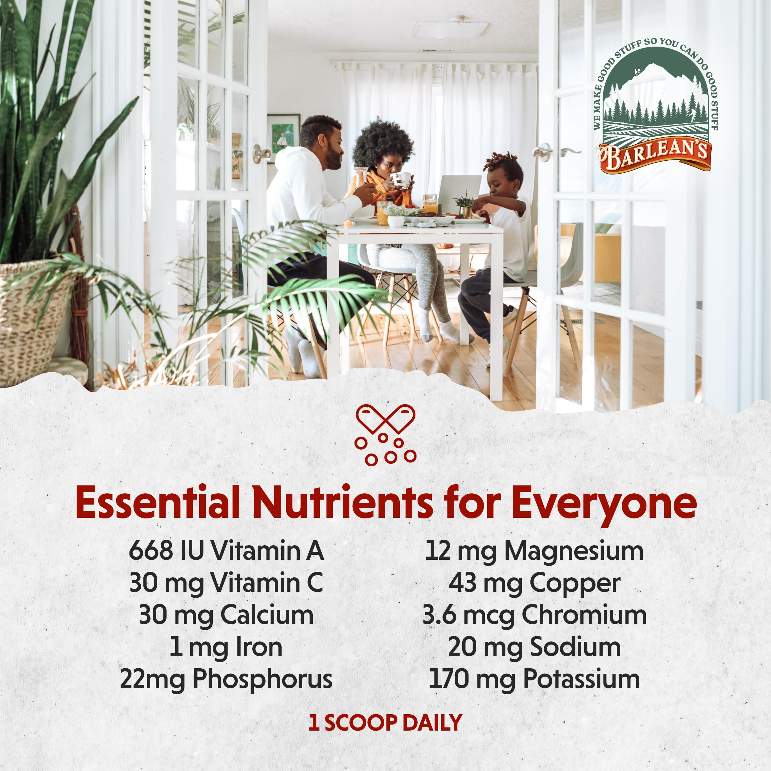 Foto 6 pulgar | Suplemento Barlean's Organic Greens Powder 250 Ml - Venta Internacional.