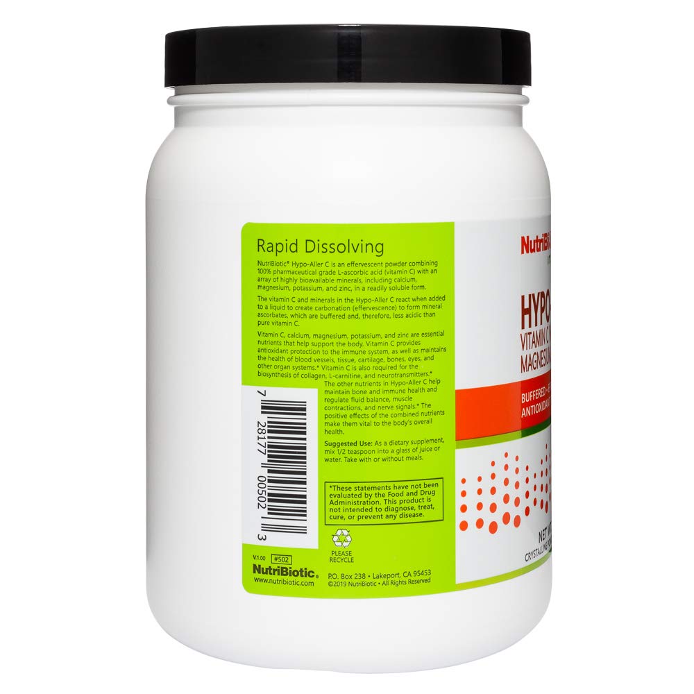 Foto 3 pulgar | Suplemento Nutribiotic Hypo-aller C En Polvo Con Vitamina C 1300 Mg - Venta Internacional.