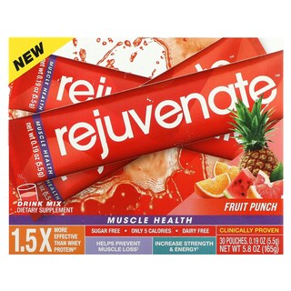 Foto 1 | Mezcla De Bebidas Para La Salud Muscular, Ponche De Frutas Rejuvenecedor, 30 Bolsas - Venta Internacional.