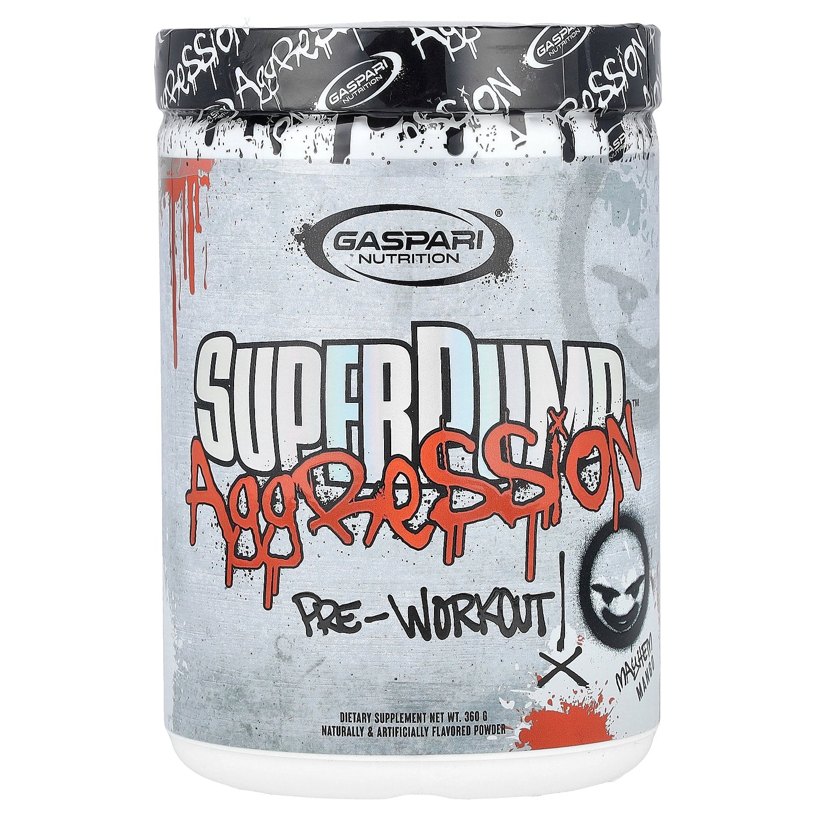 Foto 2 pulgar | Mango Gaspari Nutrition Superpump Aggression Mayhem 360 G Para Antes Del Entrenamiento - Venta Internacional.