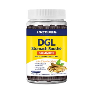 Foto 1 | Gummies Enzymedica Dgl, Chocolate Calmante Para El Estómago, 74 Unidades - Venta Internacional.