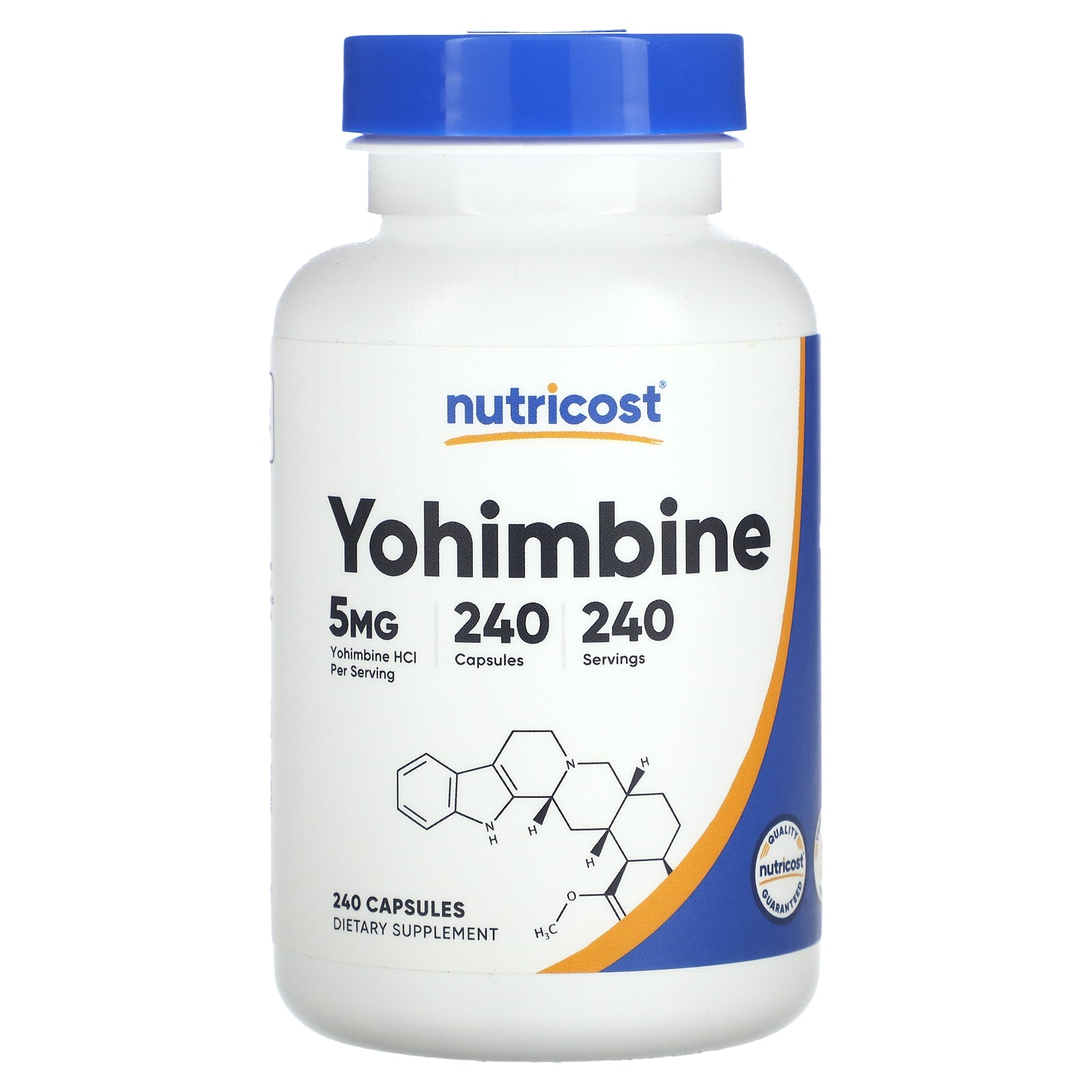 Foto 1 | Suplemento Nutricost Yohimbina 5 Mg 240 Cápsulas - Venta Internacional.