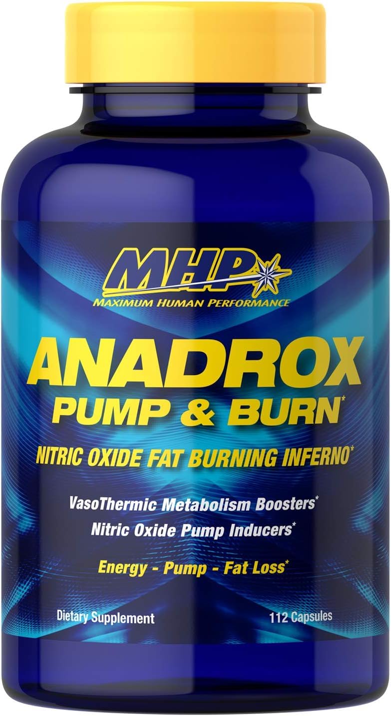 Foto 2 pulgar | Suplemento Para El Máximo Rendimiento Humano Anadrox Pump & Burn 112 Cápsulas - Venta Internacional.