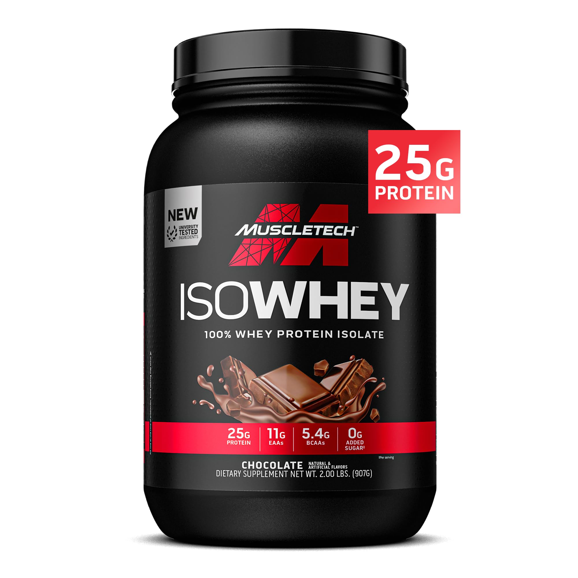 Foto 2 pulgar | Proteína En Polvo Muscletech Iso Whey Isolate Chocolate 908 G - Venta Internacional.