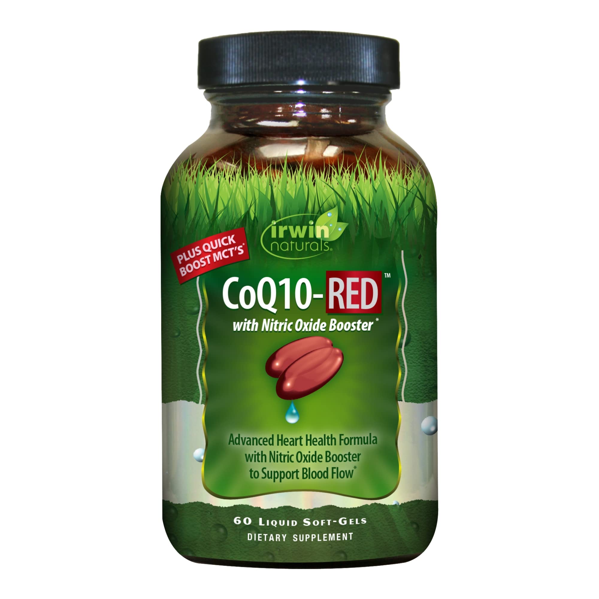 Foto 2 pulgar | Suplemento Coq10 Red Heart Health De Irwin Naturals, 60 Cápsulas Blandas - Venta Internacional.