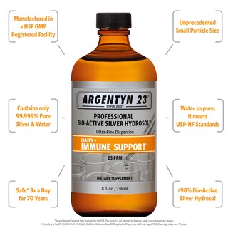 Foto 2 | Suplemento Argentyn 23 Professional Bio-active Silver 236ml - Venta Internacional.