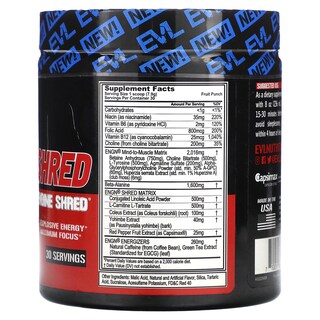 Foto 2 | Ponche De Fruta Triturada Evlution Nutrition Engn Para Antes Del Entrenamiento, 250 Ml - Venta Internacional.