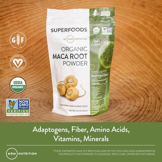 Foto 3 | Suplemento Mrm Nutrition En Polvo De Raíz De Maca Orgánica, 40 Porciones - Venta Internacional.