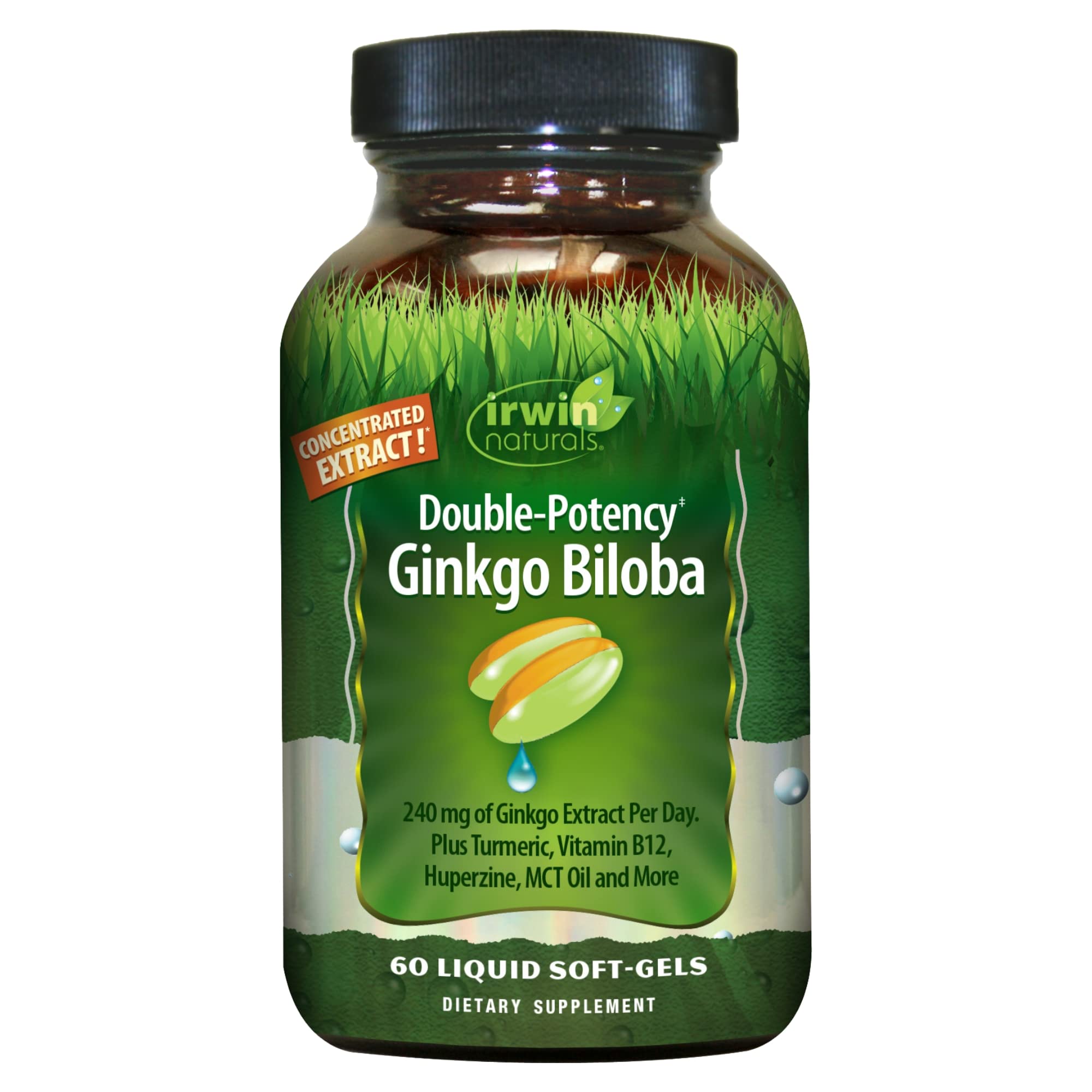 Foto 1 | Suplemento De Ginkgo Biloba De Irwin Naturals 240 Mg X 60 Cápsulas Blandas - Venta Internacional.