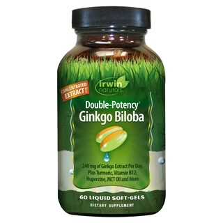 Foto 1 | Suplemento De Ginkgo Biloba De Irwin Naturals 240 Mg X 60 Cápsulas Blandas - Venta Internacional.