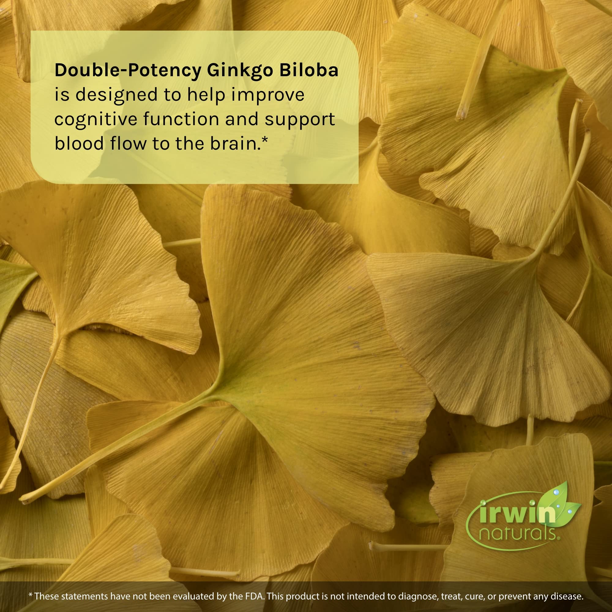 Foto 3 | Suplemento De Ginkgo Biloba De Irwin Naturals 240 Mg X 60 Cápsulas Blandas - Venta Internacional.