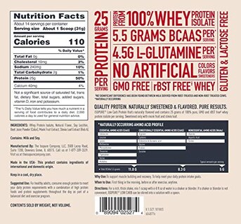 Foto 2 | Proteína en Polvo Isopure Whey Isolate 25 g Fresa 454 G - Venta Internacional
