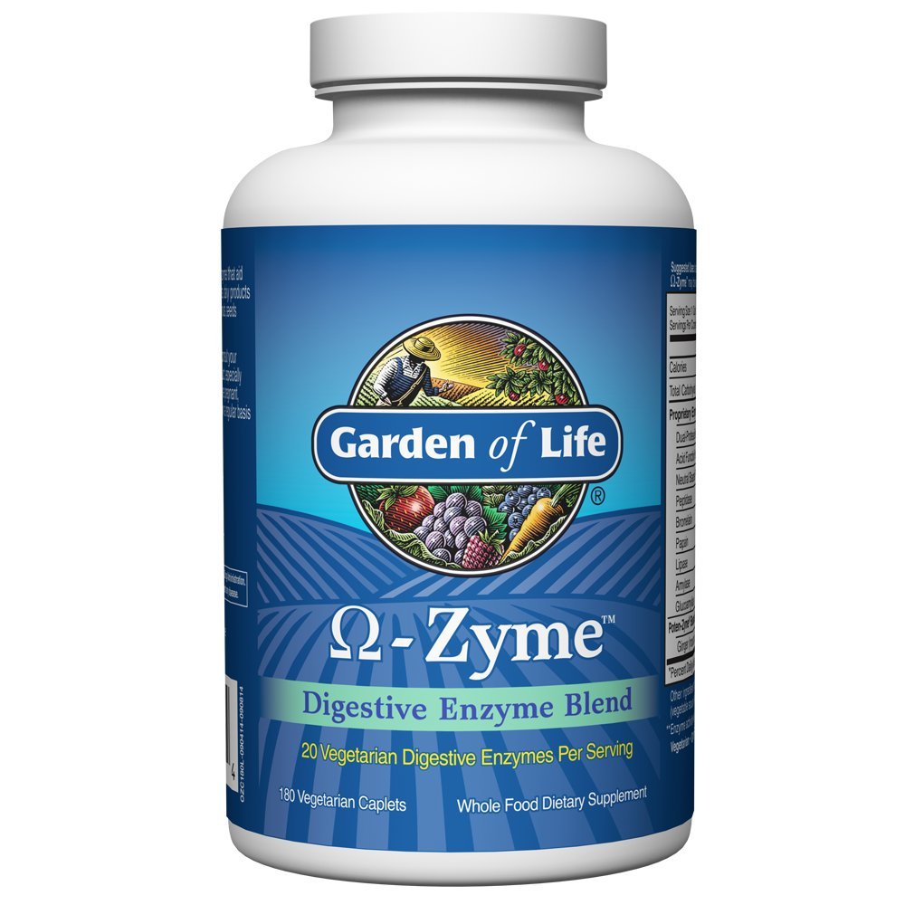 Foto 2 pulgar | Enzimas Digestivas Garden Of Life Omega-zyme 180 Cápsulas - Venta Internacional.