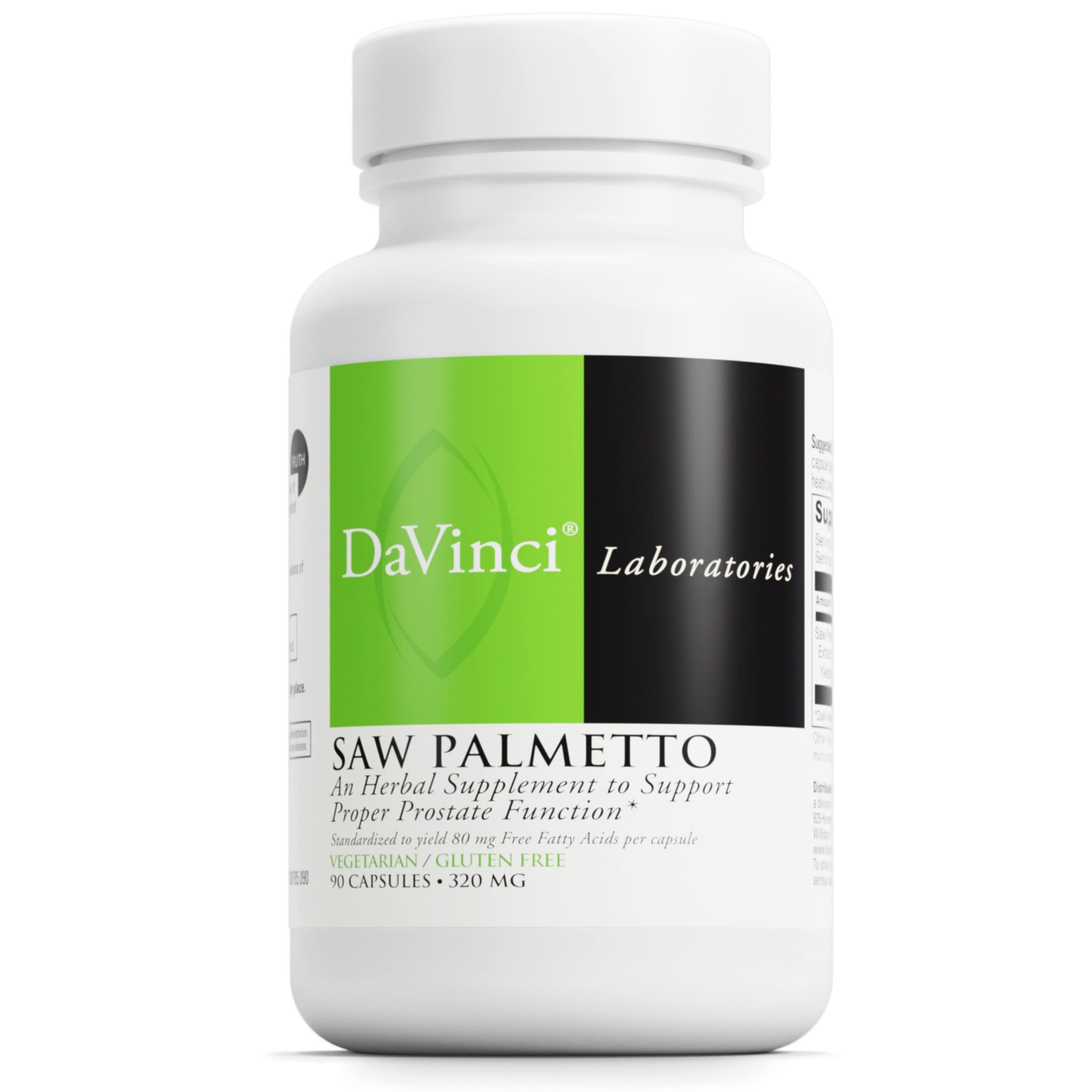 Foto 2 pulgar | Suplemento Davinci Labs Saw Palmetto 90 Cápsulas  - Venta Internacional