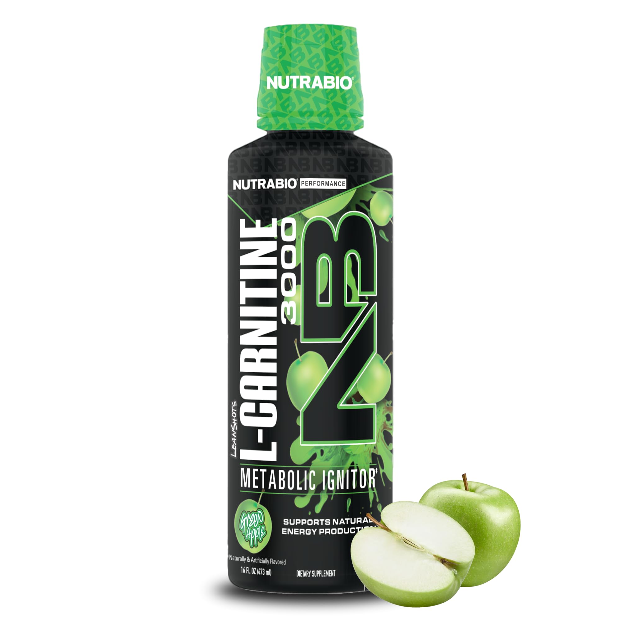Foto 1 | Inyecciones Líquidas De L-carnitina Nutrabio 3000 Mg Con Vitamina B-5 - Venta Internacional.