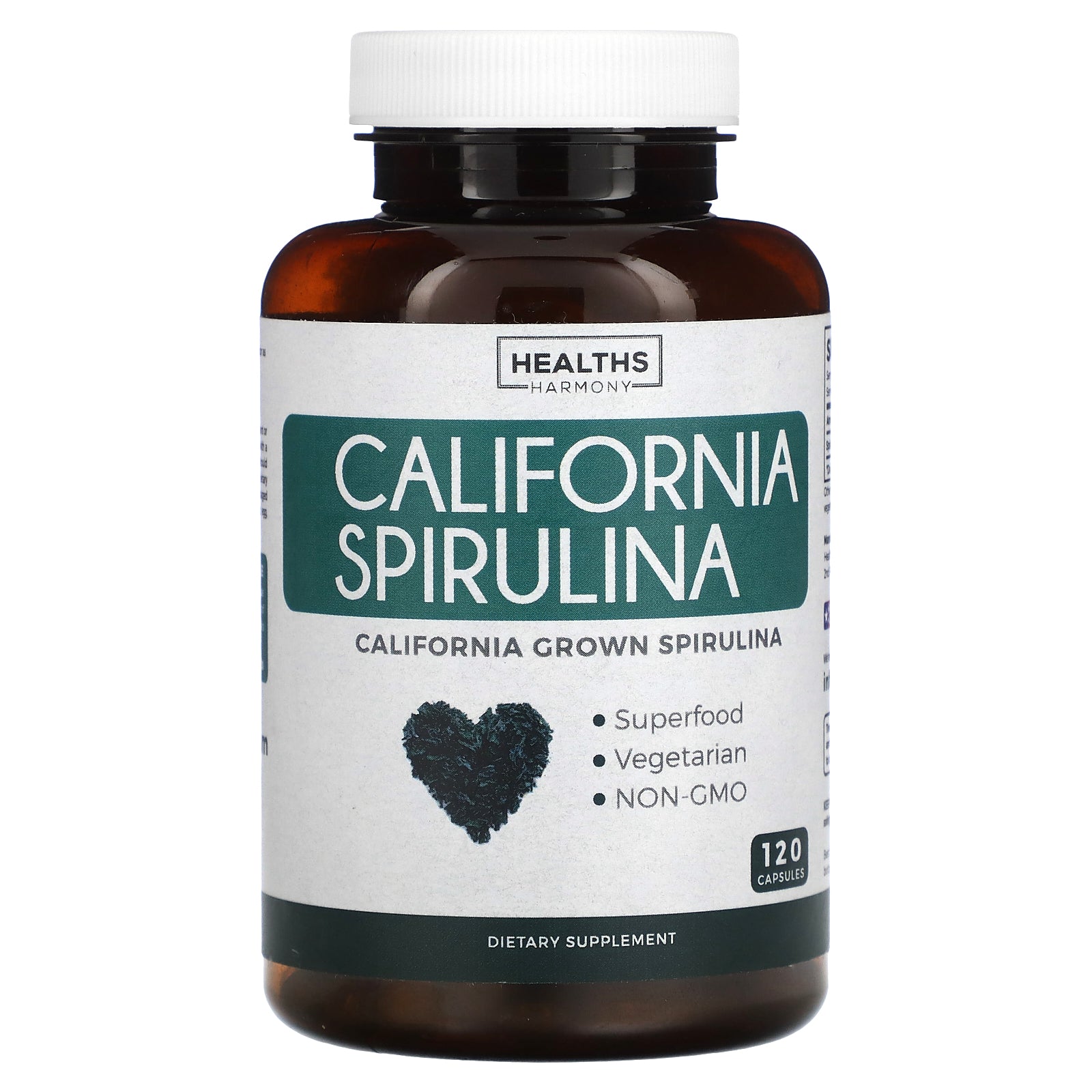 Foto 2 pulgar | Supplement Healths Harmony California Spirulina 120 Cápsulas - Venta Internacional.