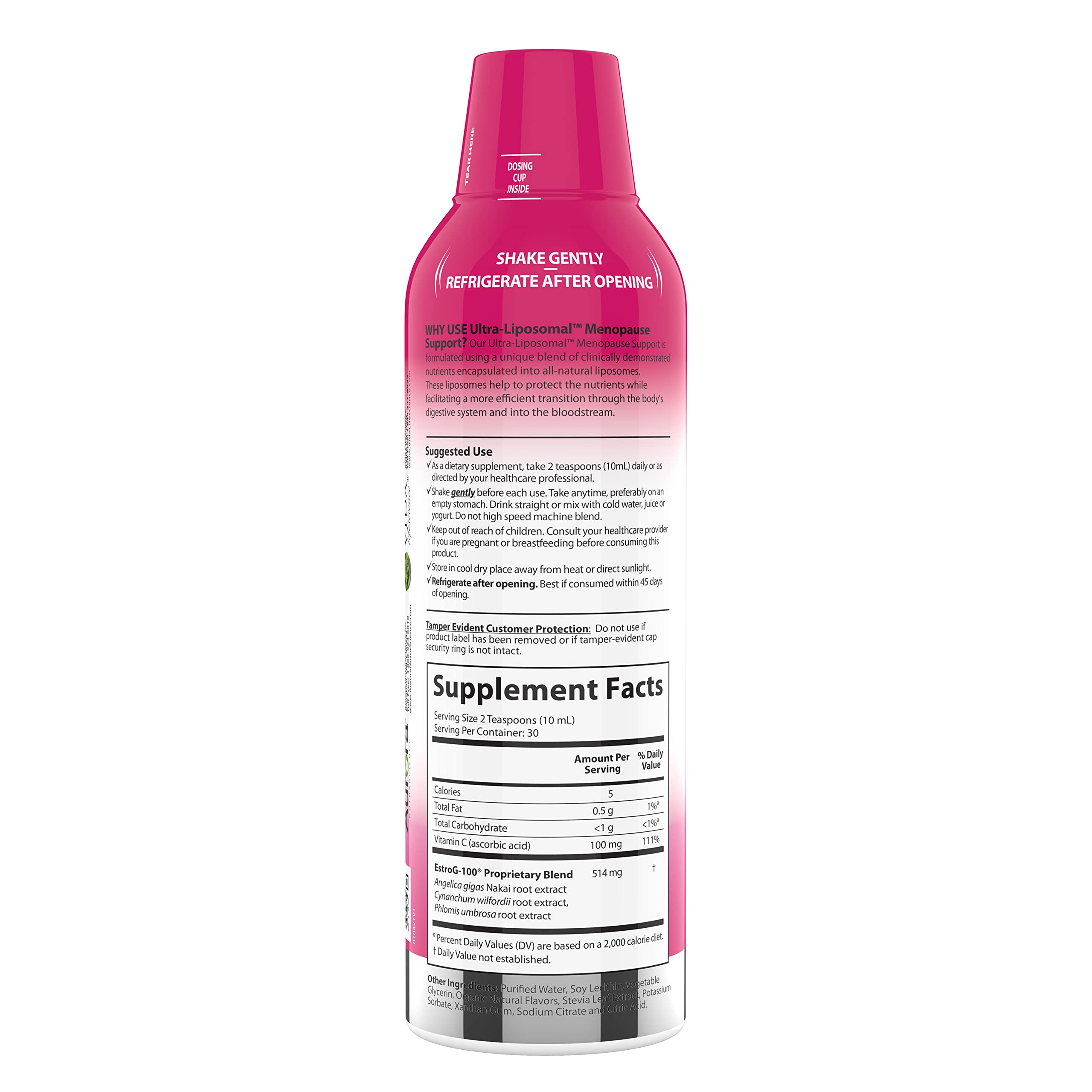 Foto 8 pulgar | Suplemento Aurora Nutrascience Para Menopausia Ultraliposomal, 300 Ml - Venta Internacional.