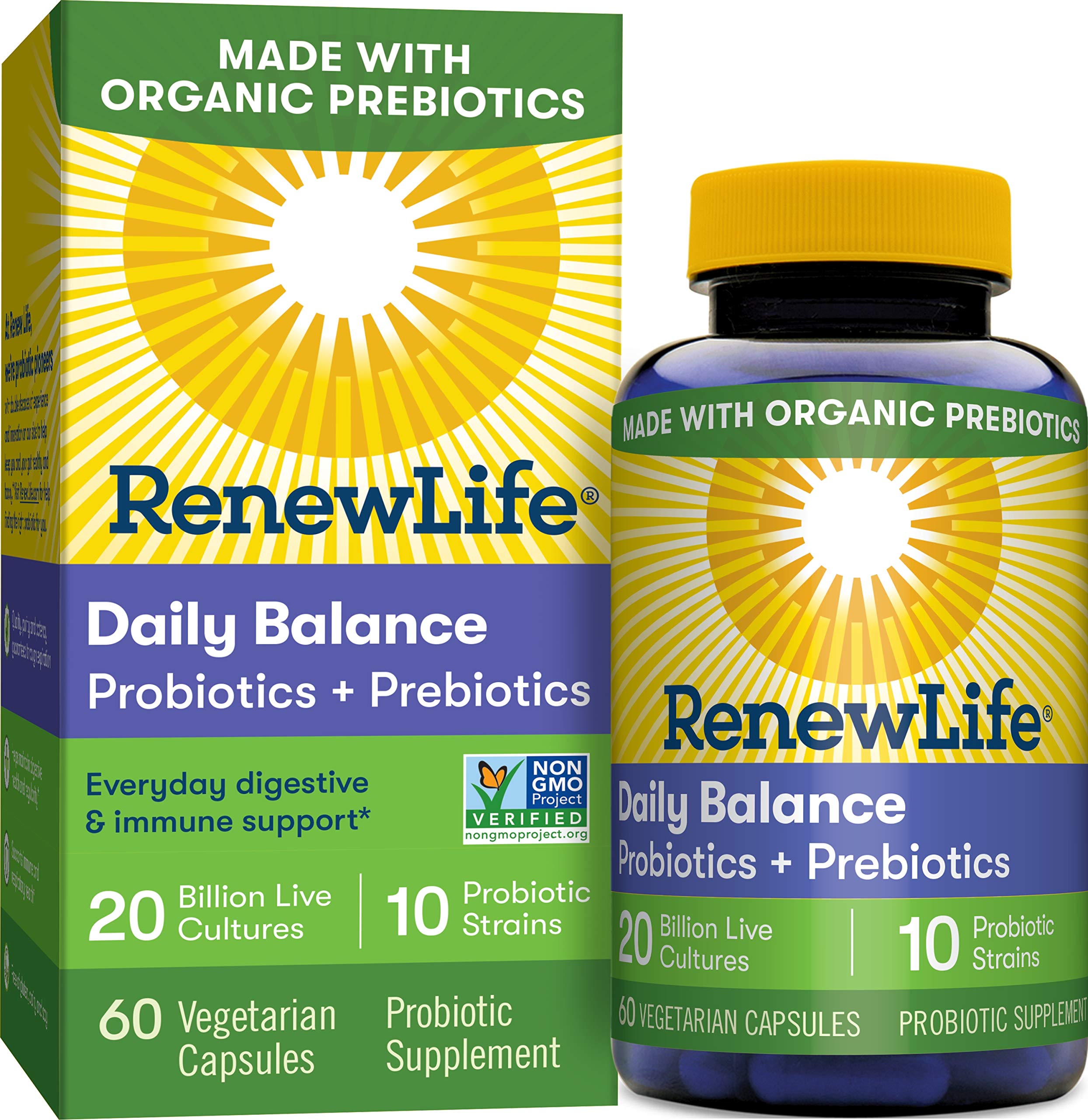 Foto 1 | Suplementos Probióticos Renew Life Daily Balance, 60 Comprimidos - Venta Internacional.