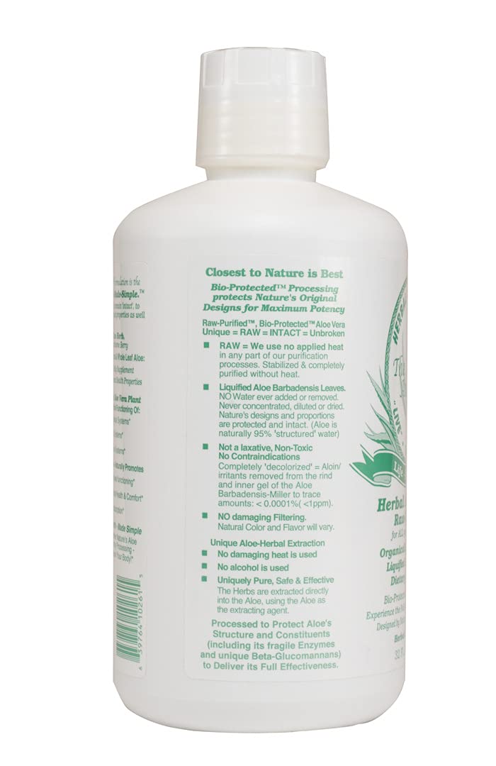 Foto 5 pulgar | Suplemento Herbal Answers Herbal Aloe Force Aloe Vera 960 Ml - Venta Internacional.