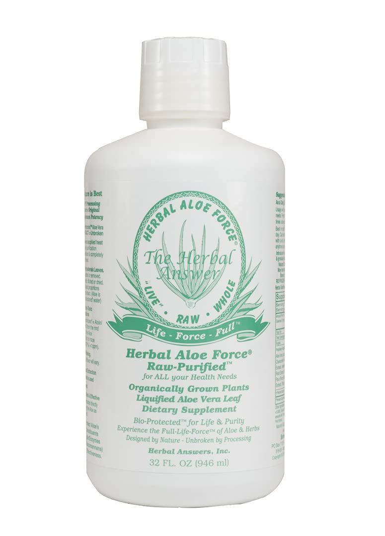 Foto 6 pulgar | Suplemento Herbal Answers Herbal Aloe Force Aloe Vera 960 Ml - Venta Internacional.