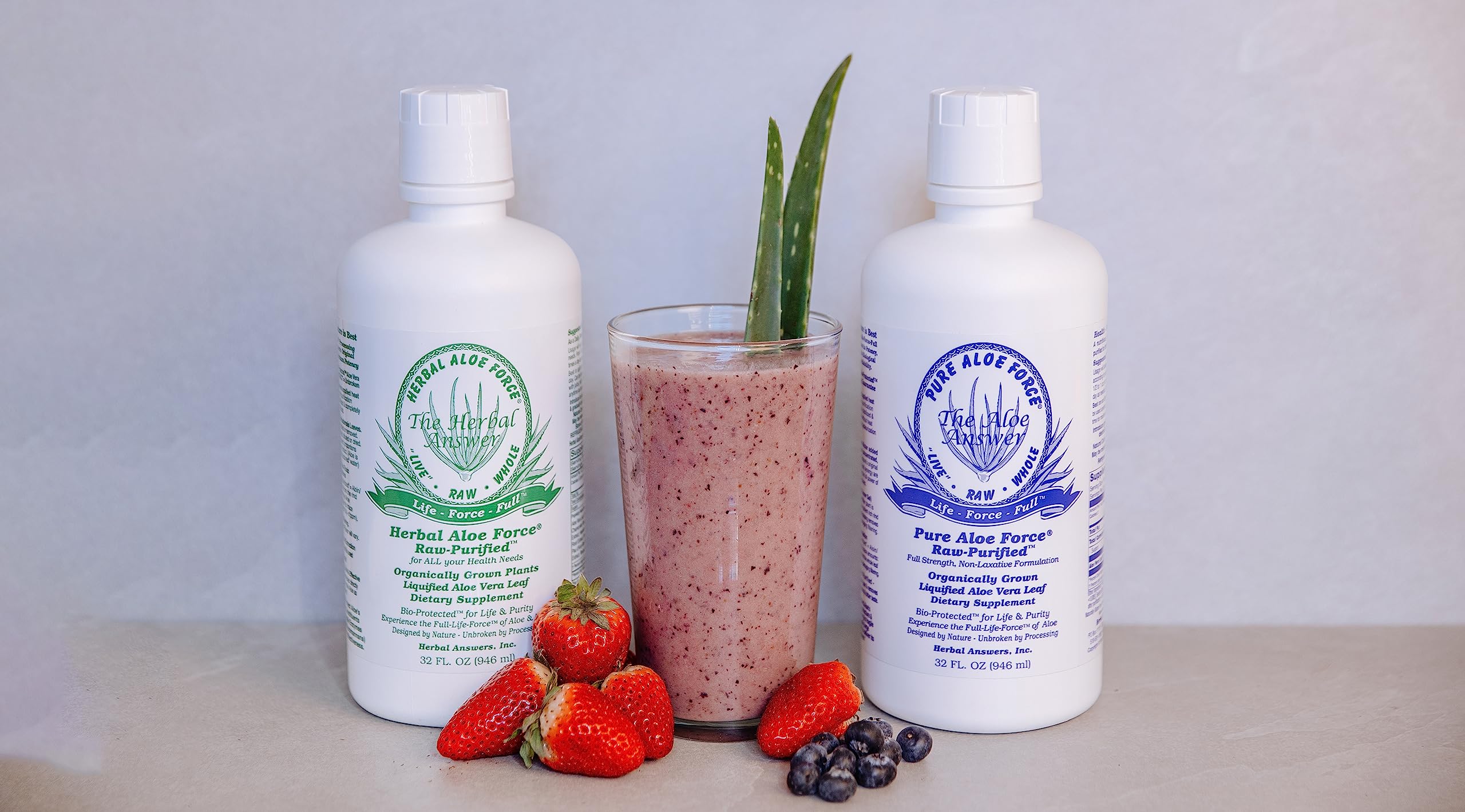 Foto 7 pulgar | Suplemento Herbal Answers Herbal Aloe Force Aloe Vera 960 Ml - Venta Internacional.