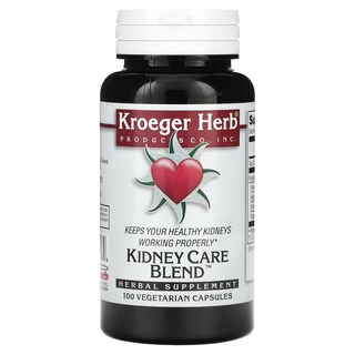 Foto 1 | Suplemento Kroeger Herb Kidney Care Blend 100 Cápsulas Vegetarianas - Venta Internacional.
