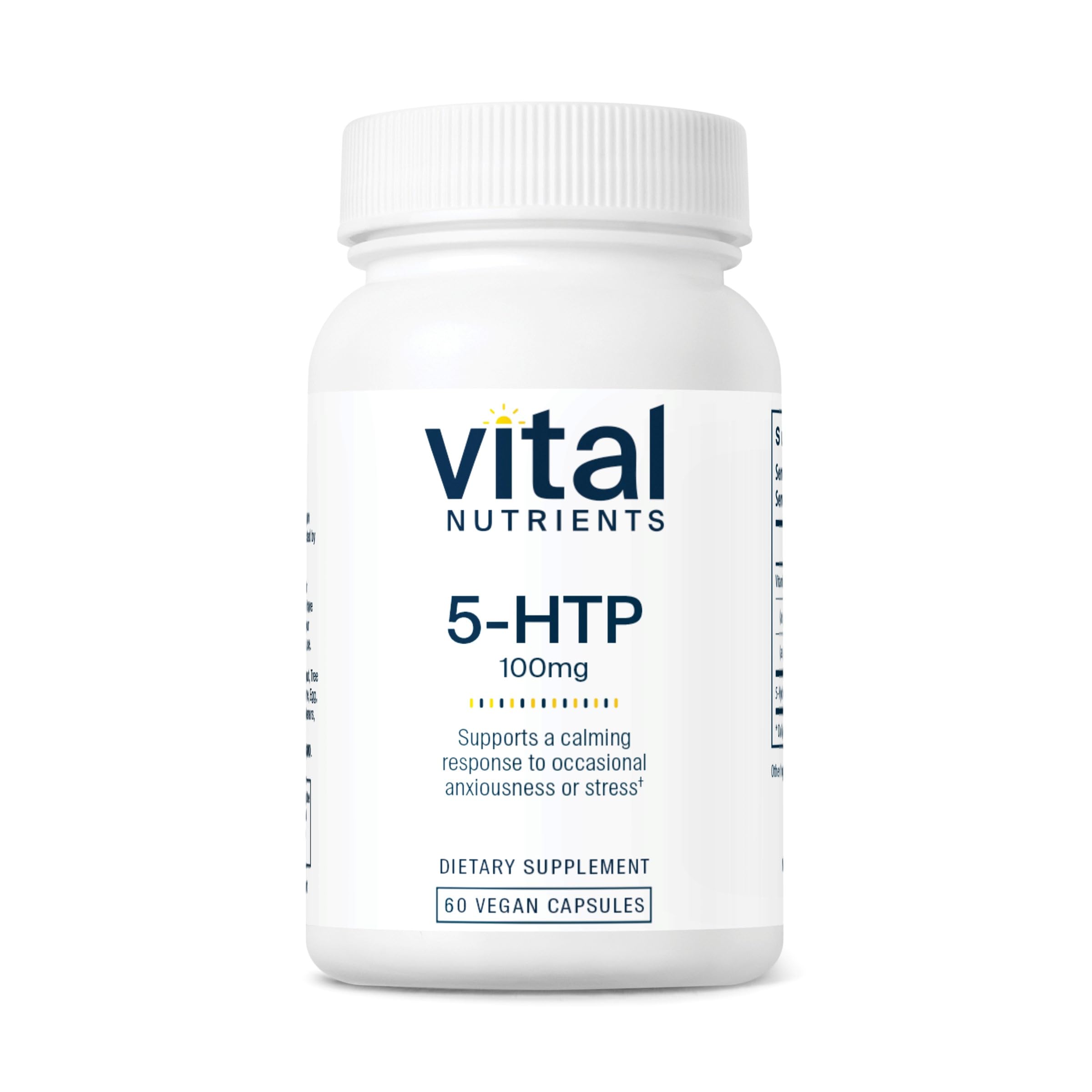 Foto 2 pulgar | Suplemento Vital Nutrients 5-htp, 100 Mg, Apoyo A La Serotonina, 60 Cápsulas - Venta Internacional.