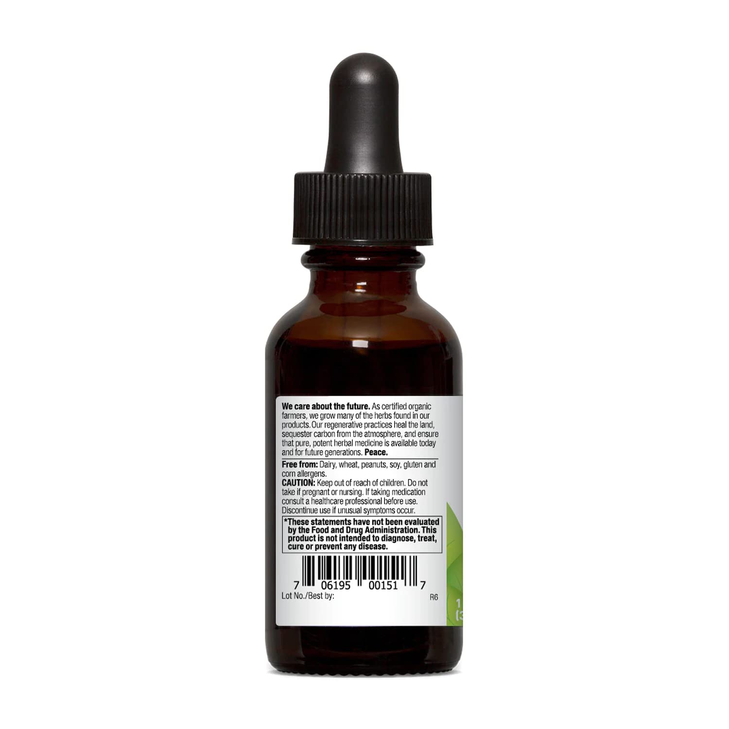 Foto 3 | Suplemento Orgánico De Albahaca Sagrada De Oregon Wild Harvest De 30 Ml - Venta Internacional.