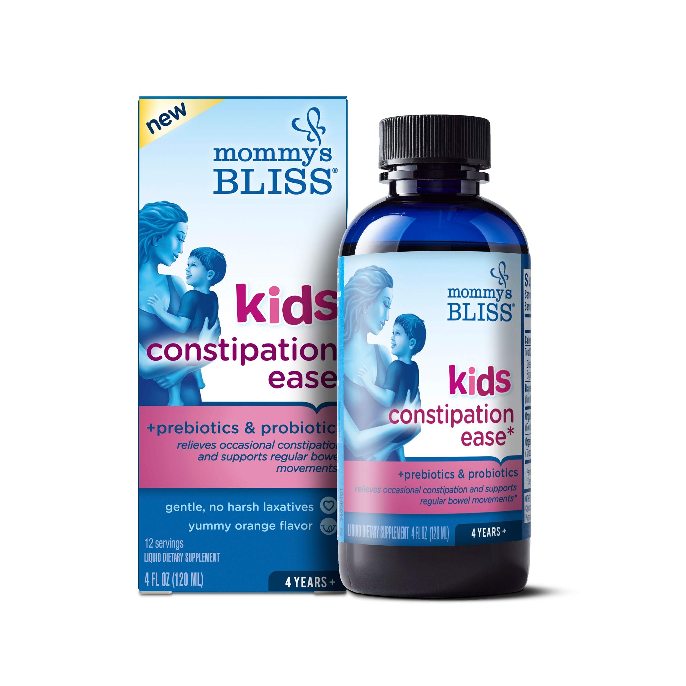 Foto 1 | Líquido Para Aliviar El Estreñimiento Mommy's Bliss Kids, 120 Ml, Mayores De 4 Años - Venta Internacional.