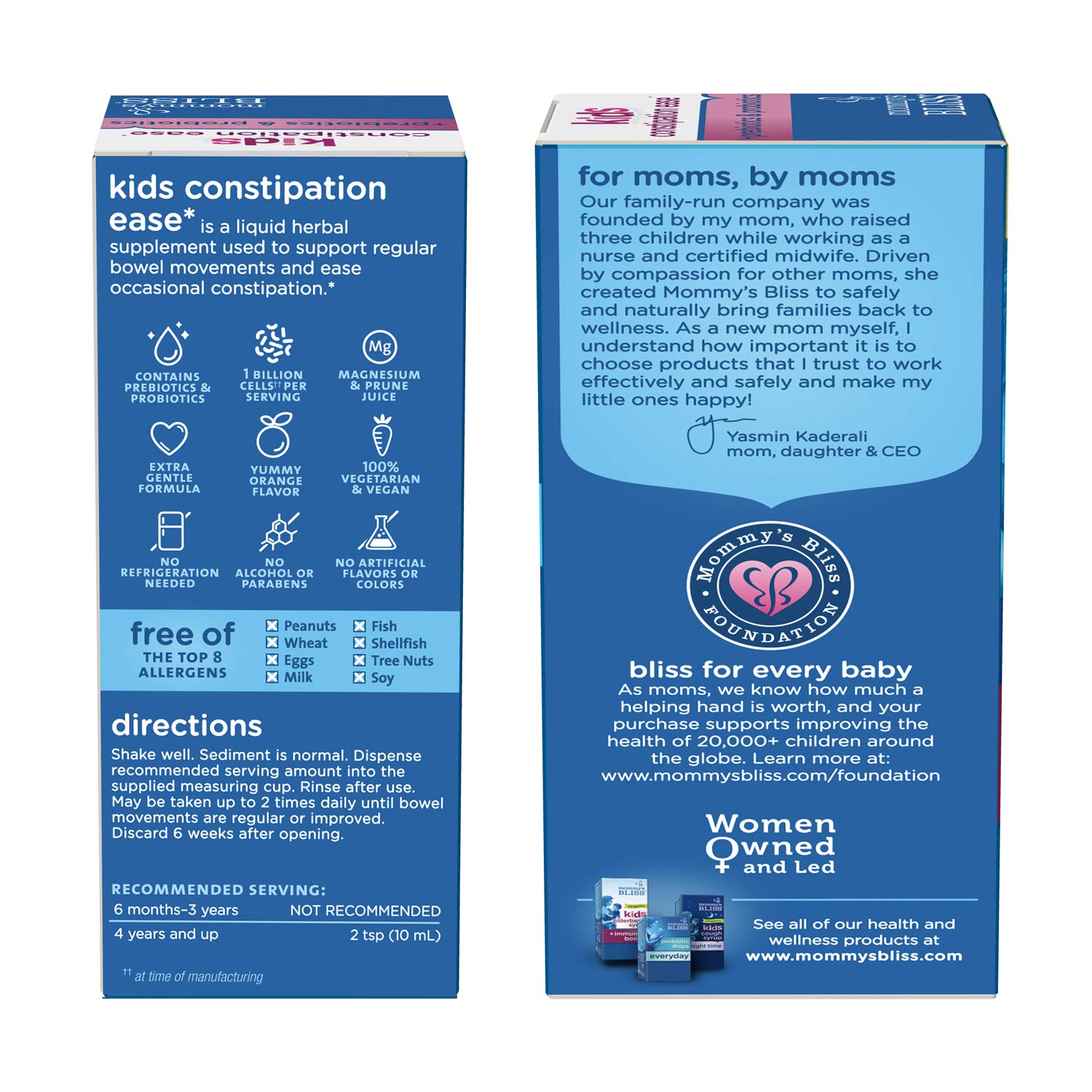Foto 6 pulgar | Líquido Para Aliviar El Estreñimiento Mommy's Bliss Kids, 120 Ml, Mayores De 4 Años - Venta Internacional.