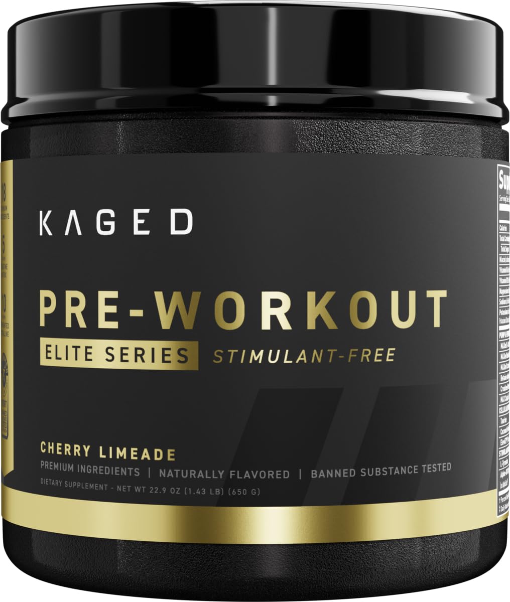 Foto 2 pulgar | Pre-workout Powder Kager Pre-workout Elite Stim-free, 20 Unidades - Venta Internacional.