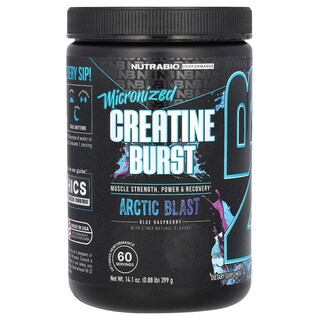 Foto 1 | Suplemento Nutrabio Creatina Micronizada Burst Arctic Blast 399 G - Venta Internacional.
