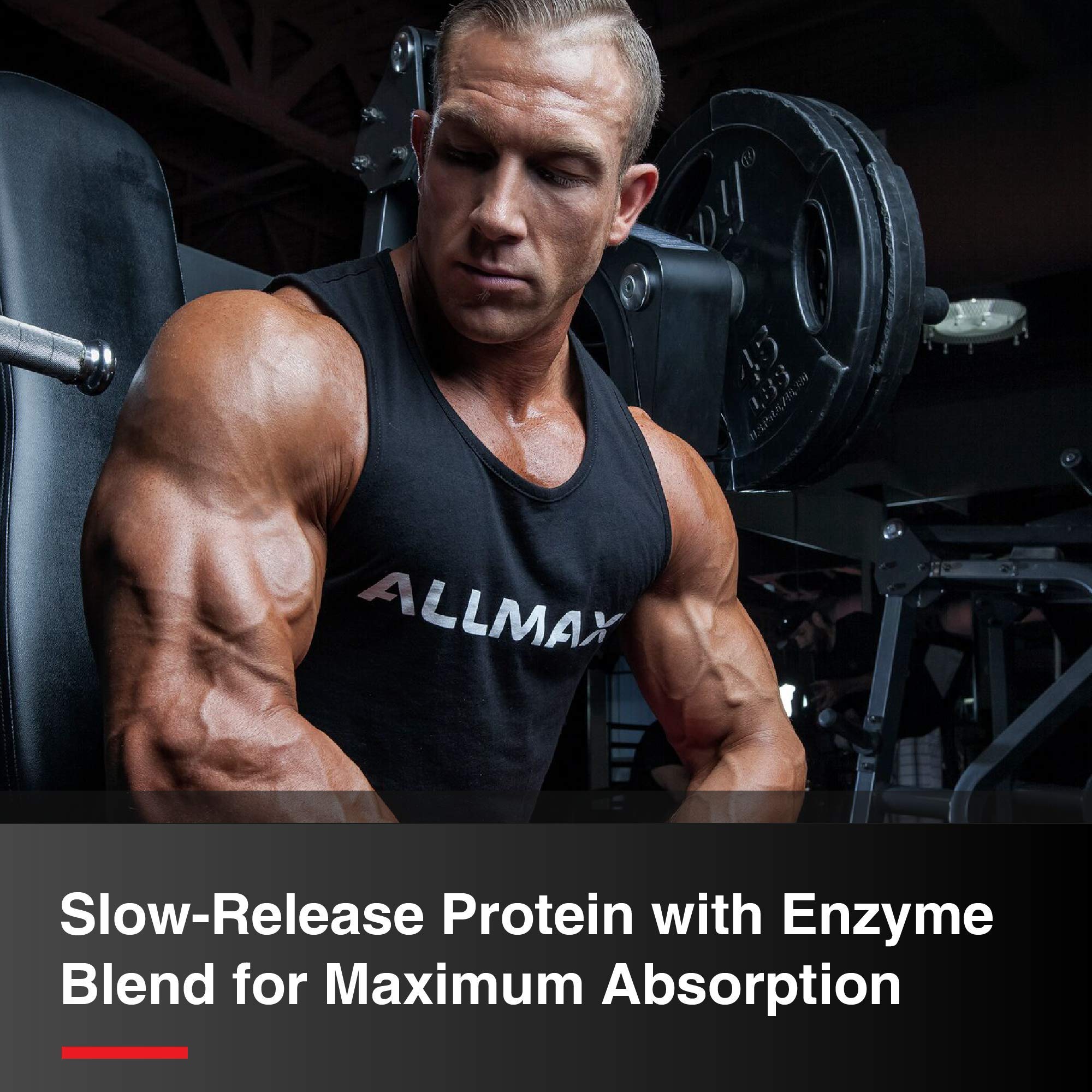 Foto 2 | Proteína En Polvo Allmax Casein-fx Vanilla 907 G 27 Porciones - Venta Internacional.
