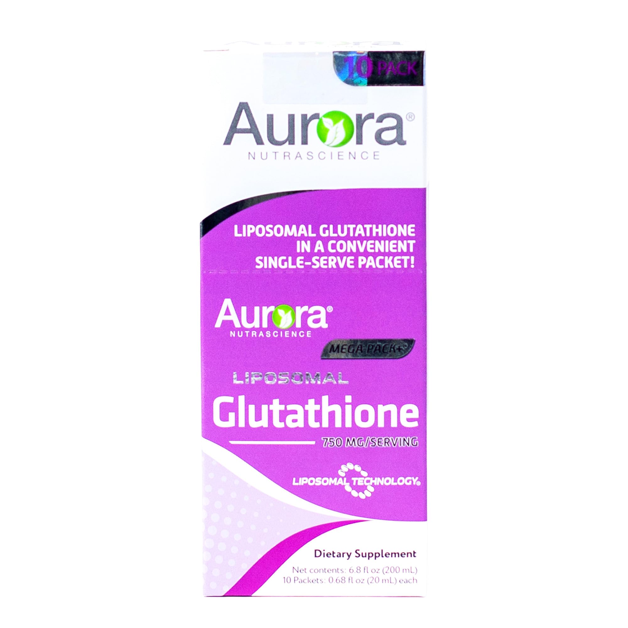 Foto 2 pulgar | Suplemento De Glutatión Líquido Megaliposomal Aurora Nutrascience - Venta Internacional.