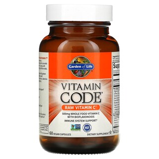 Foto 3 | Suplemento Garden Of Life Vitamin Code Raw De Vitamina C 60 Cápsulas - Venta Internacional.