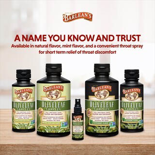 Foto 7 | Complemente El Complejo De Hojas De Olivo De Barlean 473 Ml Con 95 Mg De Oleuropeína - Venta Internacional.