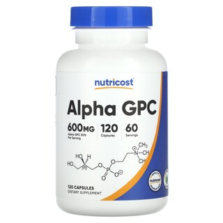 Foto 1 | Suplemento Nutricost Alpha Gpc 300 Mg 120 Cápsulas - Venta Internacional.